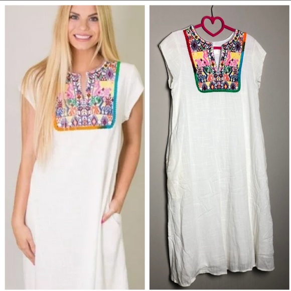 Anthropologie Dresses & Skirts - Anthropologie Ella Mara Oxaca boho Kaftan dress